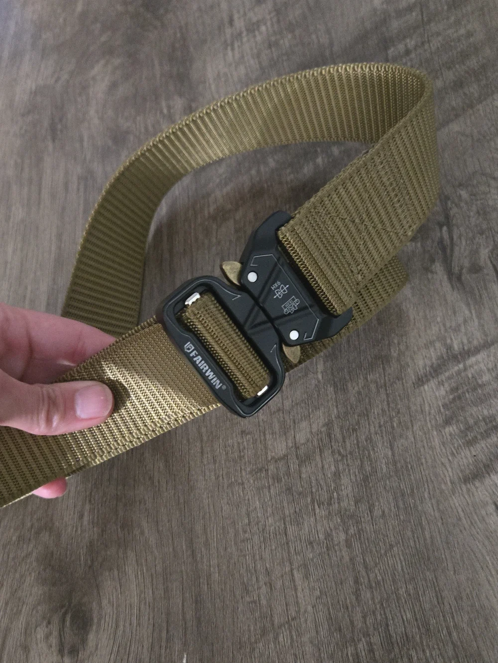 Tactical Belt Cayote Brown